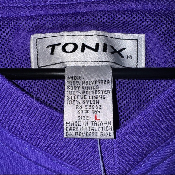 NWT Elmira College Jacket Booster Club Golf Windbreaker 2006 Blue Men’s Size L - Picture 3 of 12